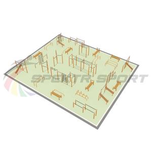 Купить Парковая площадка для Воркаут и WRK 6_76mm в Дзержинске 