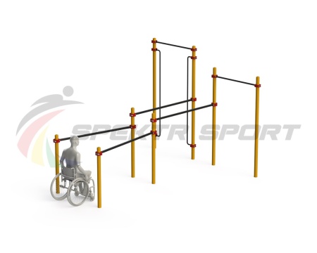 Купить Спортивный комплекс для инвалидов-колясочников WRK-D19_76mm в Дзержинске 