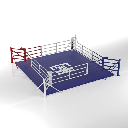 Купить Ринг боксерский напольный Totalbox на упорах 6х6м в Дзержинске 