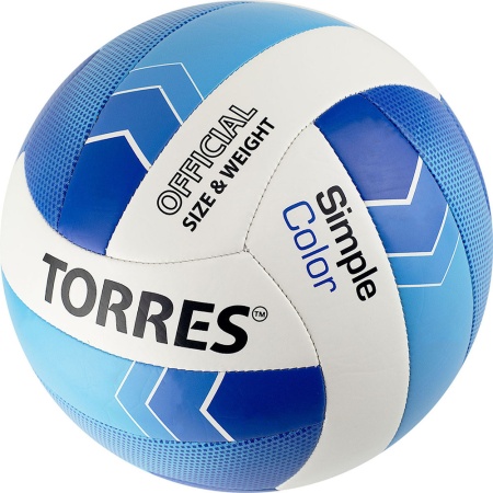 Купить Мяч волейбольный Torres Simple Color любительский р.5 в Дзержинске 